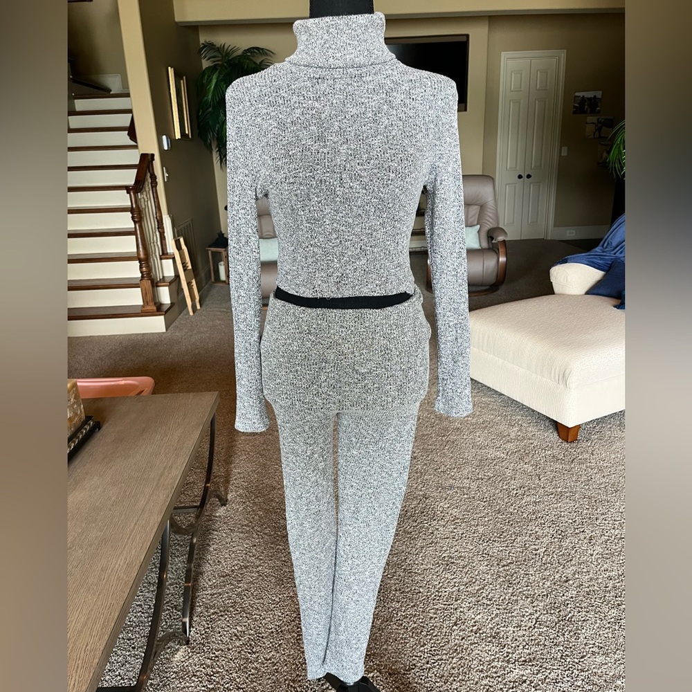 Naked wardrobe turtleneck and leggings set